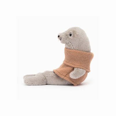 Jellycat Cozy Crew Seal Australia | 790345ZQP